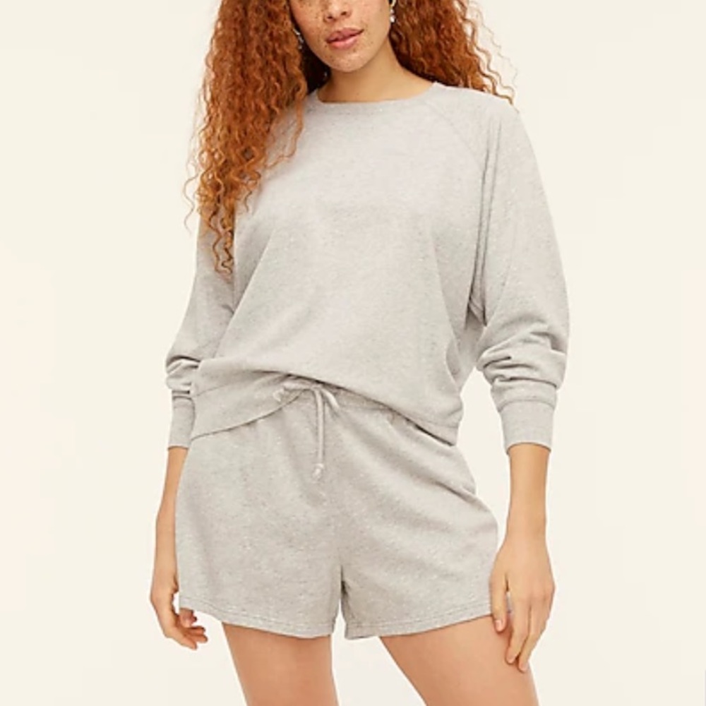 NWT JCrew magic rinse crew neck sweatshirt XS